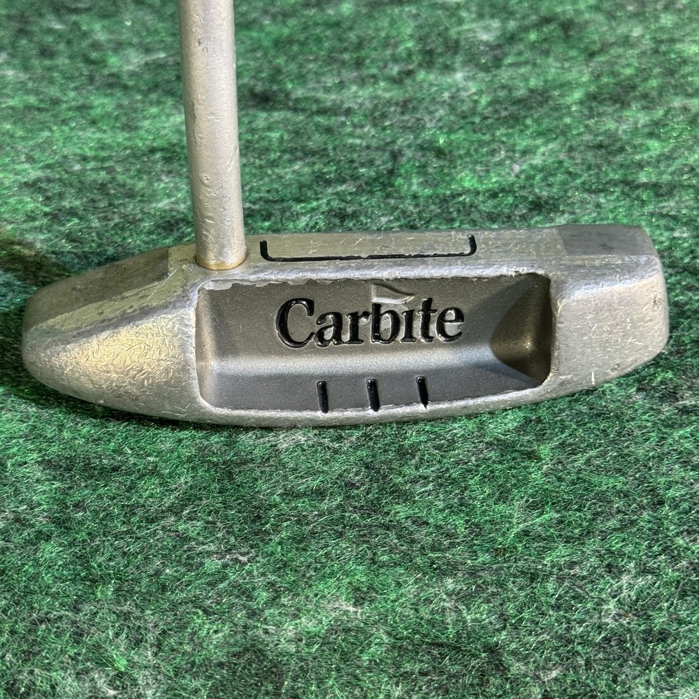 Carbite HZ Blade Putter RH Steel Shaft Heel Shafted Alignment Lines Golf